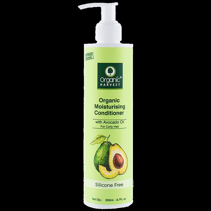 Organic Harvest Moisturising Conditioner - With Avocado Oil & Aloe Vera Extract