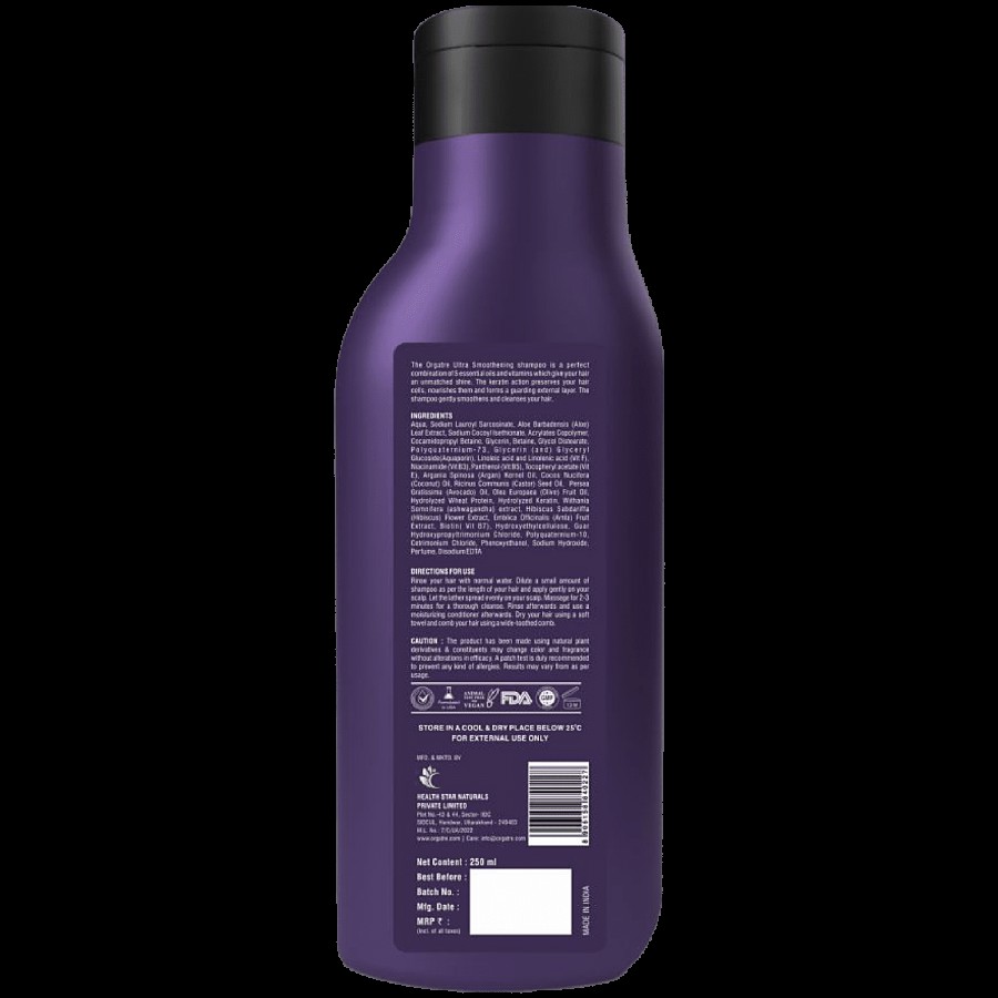 Orgatre Ultra Smoothing Shampoo