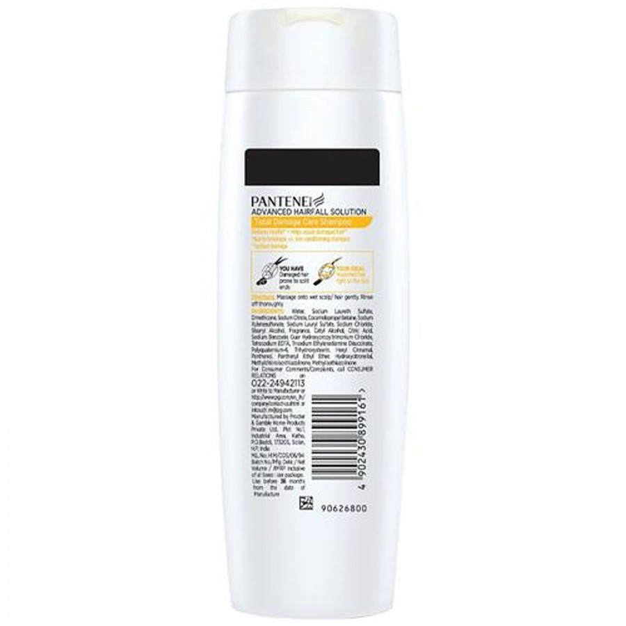 Pantene Advanced Hairfall Solution Hair Shampoo - Total Damage Care