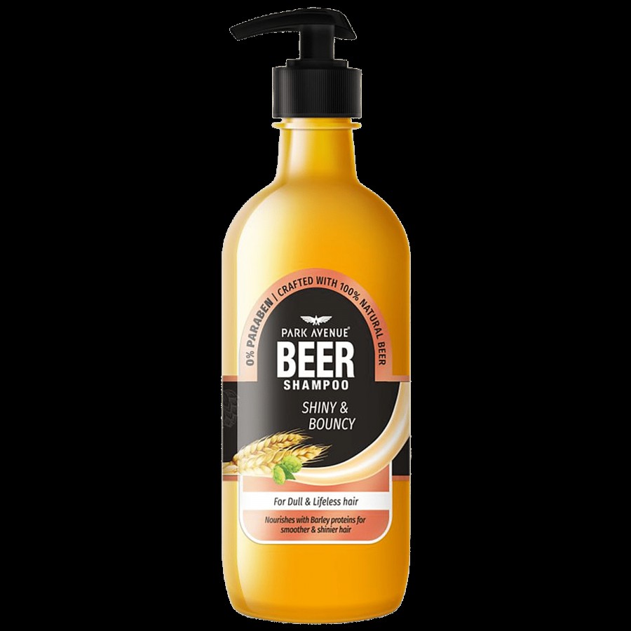 Park Avenue Beer Shampoo - Shiny & Bouncy