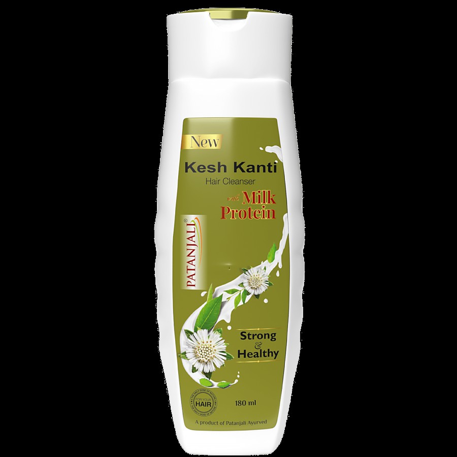 Patanjali Kesh Kanti Hair Cleanser - With Milk Protein