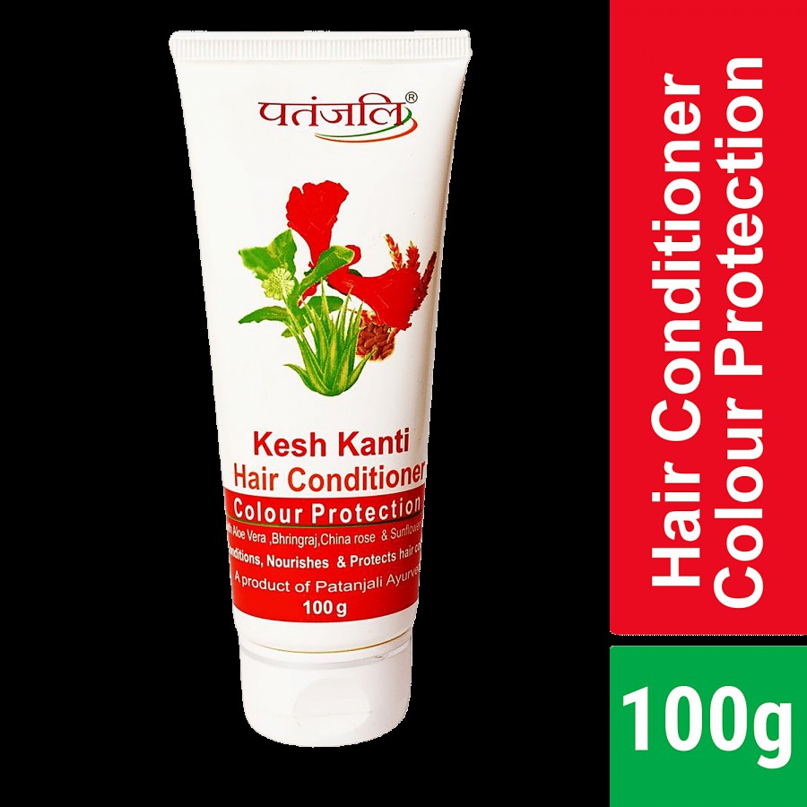 Patanjali Kesh Kanti Protein Hair Conditioner - Almond Oil