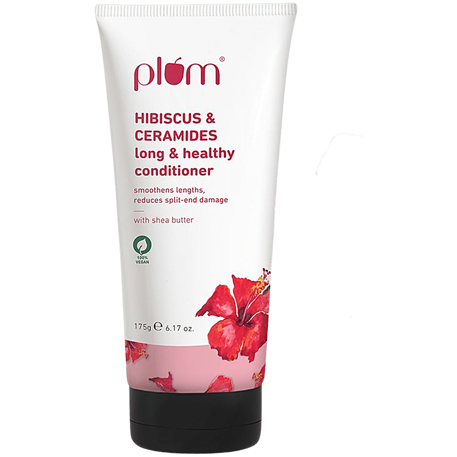 Plum Hibiscus & Ceramides Long & Healthy Conditioner - Smoothens