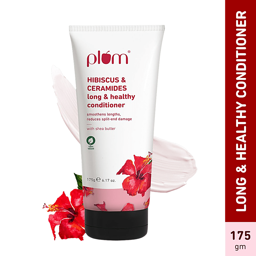 Plum Hibiscus & Ceramides Long & Healthy Conditioner - Smoothens