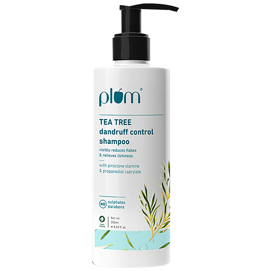 Plum Tea Tree Dandruff Control Shampoo