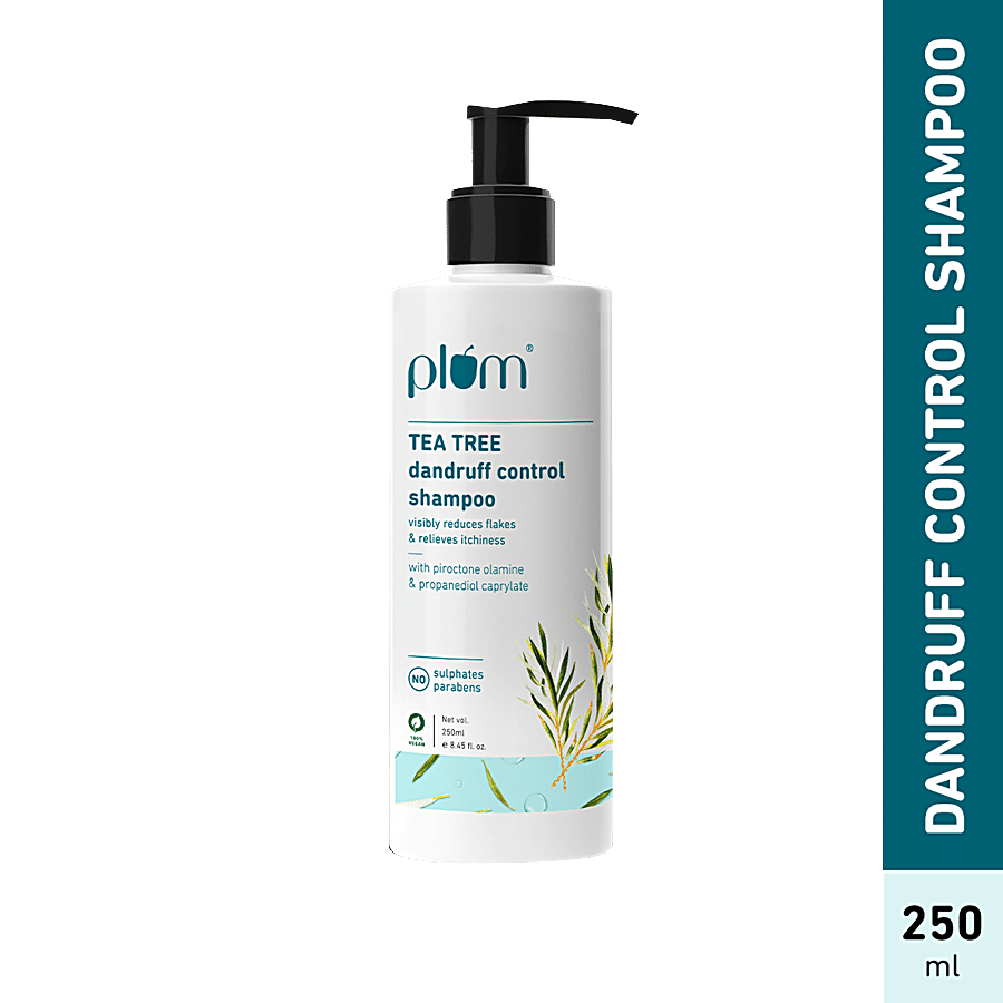 Plum Tea Tree Dandruff Control Shampoo