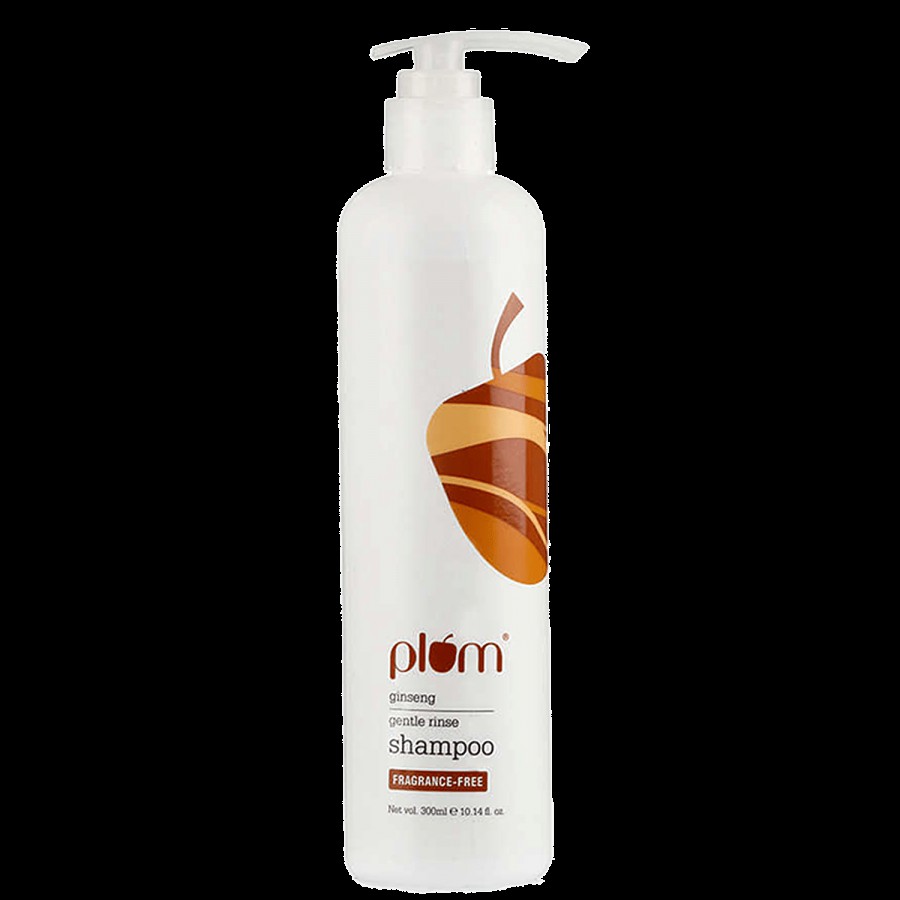 Plum Ginseng Gentle Rinse Shampoo - Fragrance Free