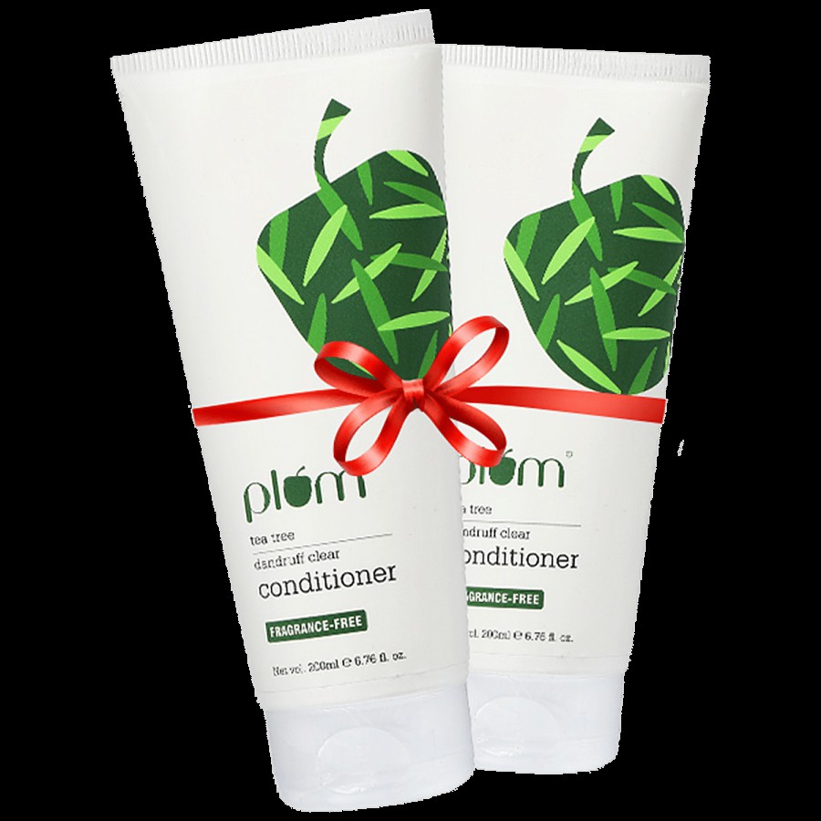 Plum Tea Tree Dandruff Clear Conditioner - Fragrance Free