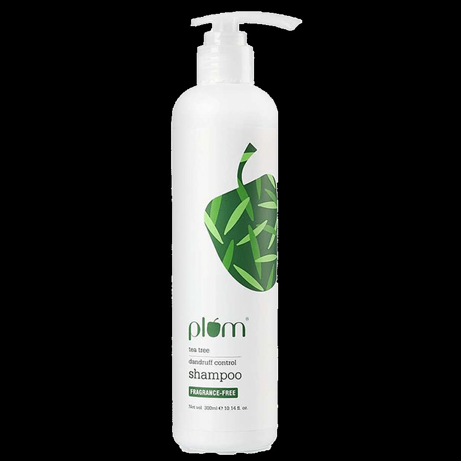 Plum Tea Tree Dandruff Clear Shampoo - Fragrance Free