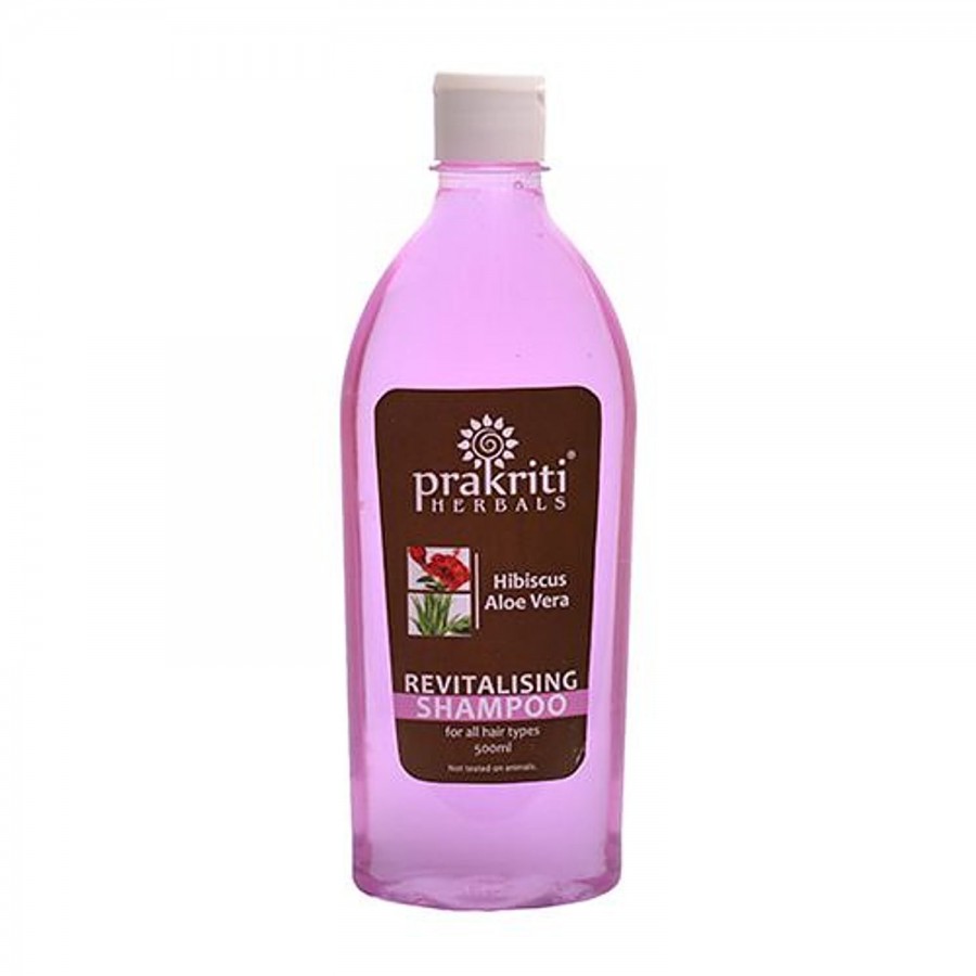 Prakriti Herbals Revitalizing Shampoo - Hibiscus & Aloevera