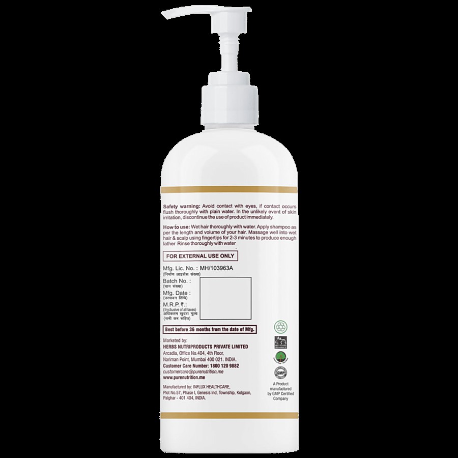 Pure Essence Biotin Shampoo - Promotes Healthy Hair Growth & Strength