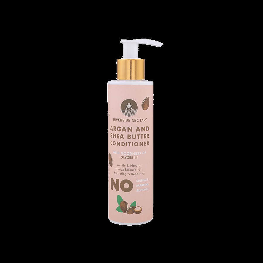 Riverside Nectar Argan & Shea Butter Conditioner - With Goodness Of Glycerine