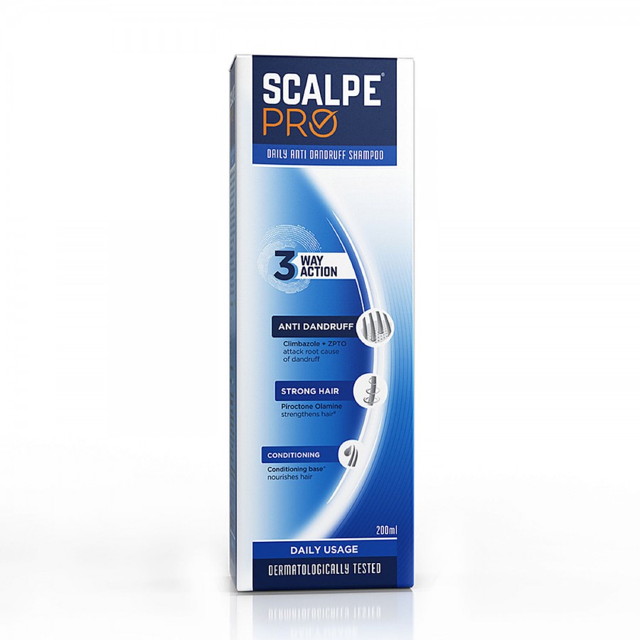 Scalpe Pro Anti-Dandruff Shampoo - Strong & Smooth Hair