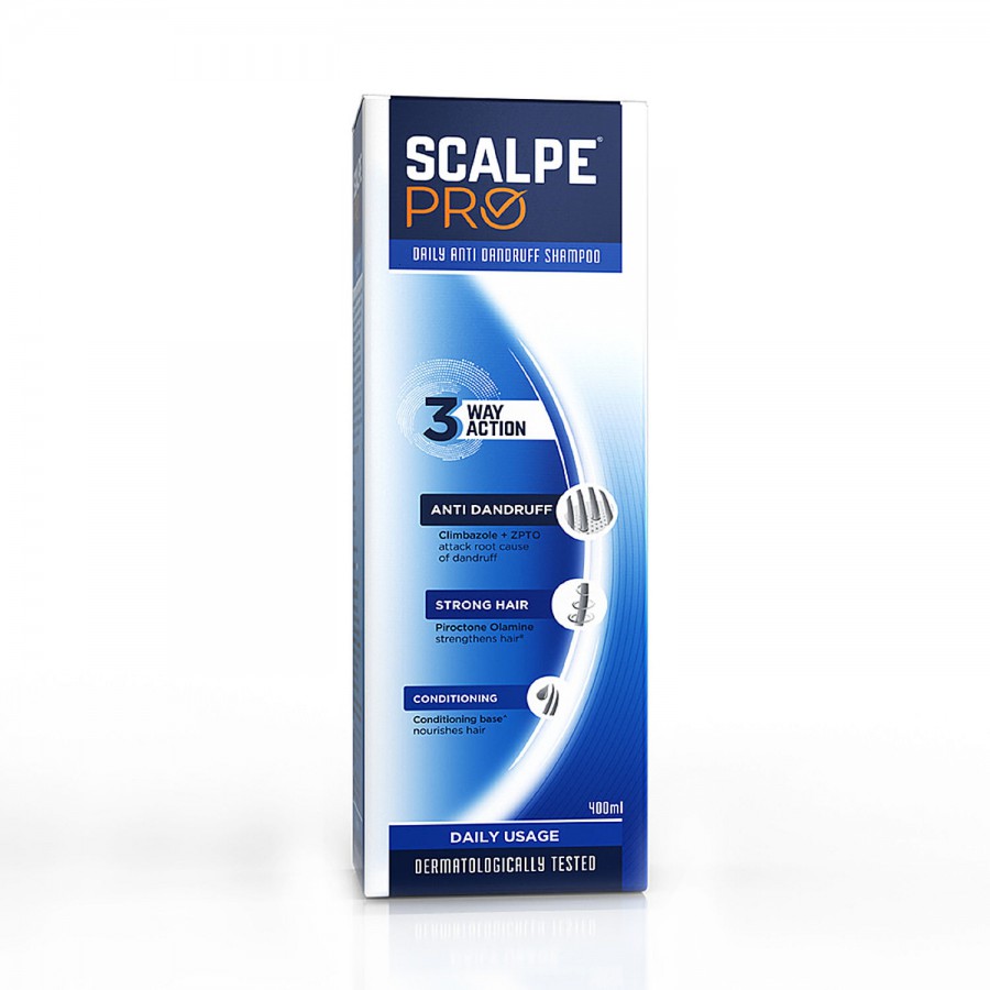 Scalpe Pro Anti-Dandruff Shampoo - Strong & Smooth Hair