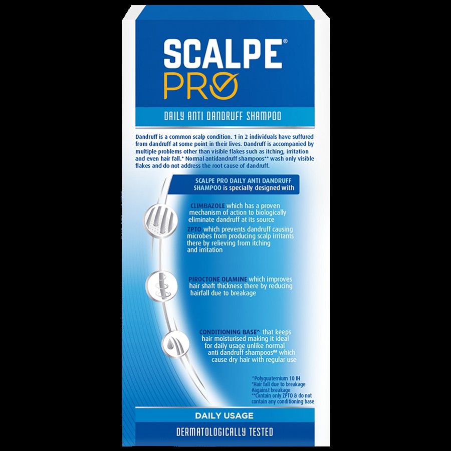 Scalpe Pro Daily Anti Dandruff Shampoo