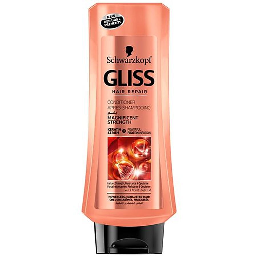 Schwarzkopf Gliss Hair Repair Conditioner - Magnificent Strength