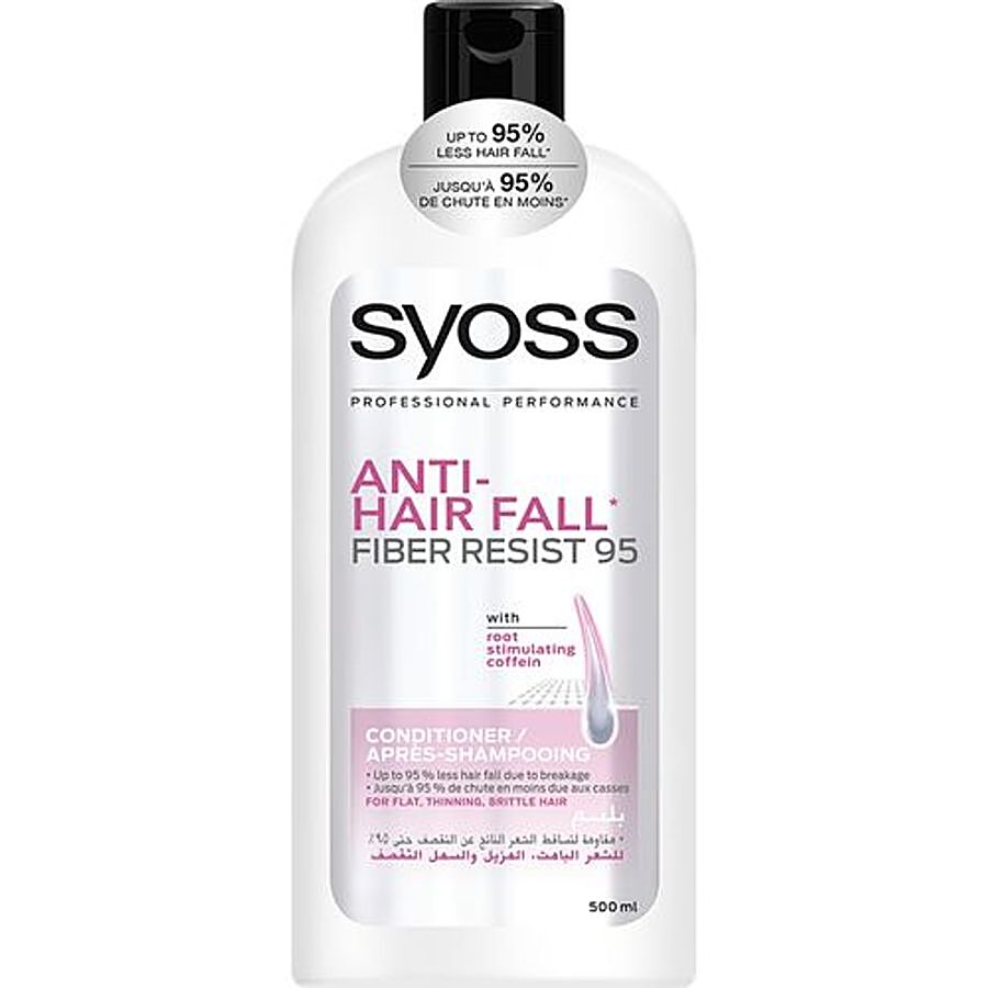 Schwarzkopf SYOSS Anti-Hair Fall Fiber Resist 95 Conditioner - For Flat