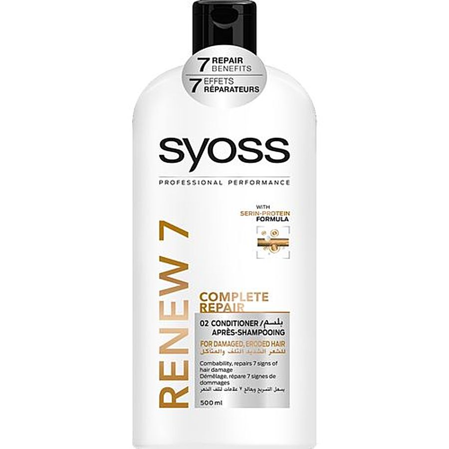 Schwarzkopf SYOSS Renew 7 Complete Repair 02 Conditioner - For Damaged