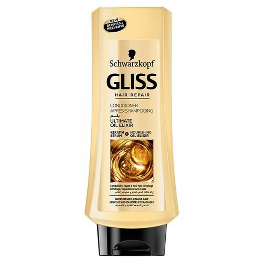 Schwarzkopf Gliss Hair Repair Conditioner - Ultimate Oil Elixir