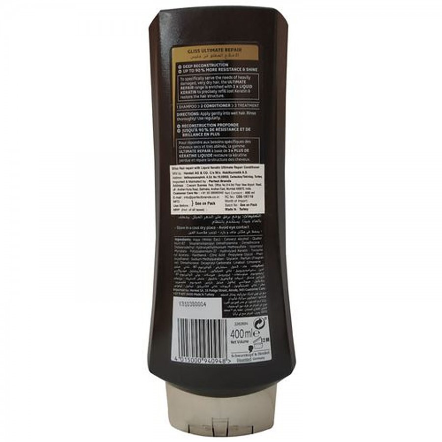 Schwarzkopf Gliss Hair Repair Conditioner - Ultimate Repair