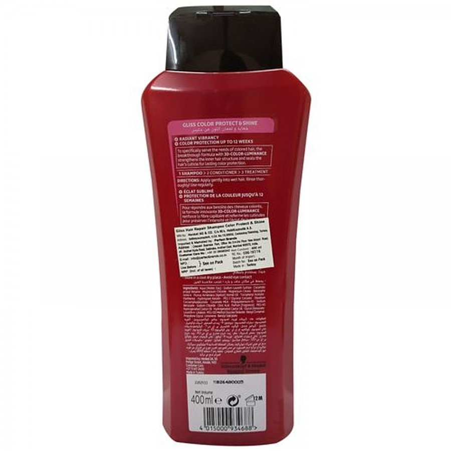 Schwarzkopf Gliss Hair Repair Shampoo Colour Protect & Shine