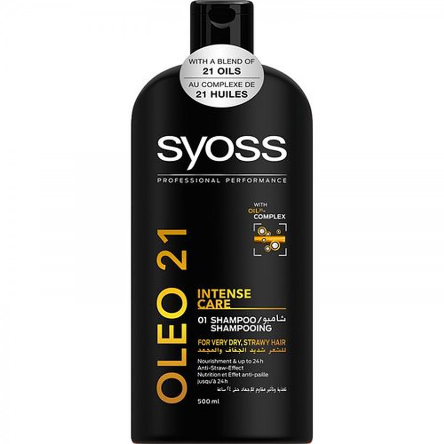 Schwarzkopf SYOSS Oleo 21 Intense Care 01 Shampoo - For Very Dry