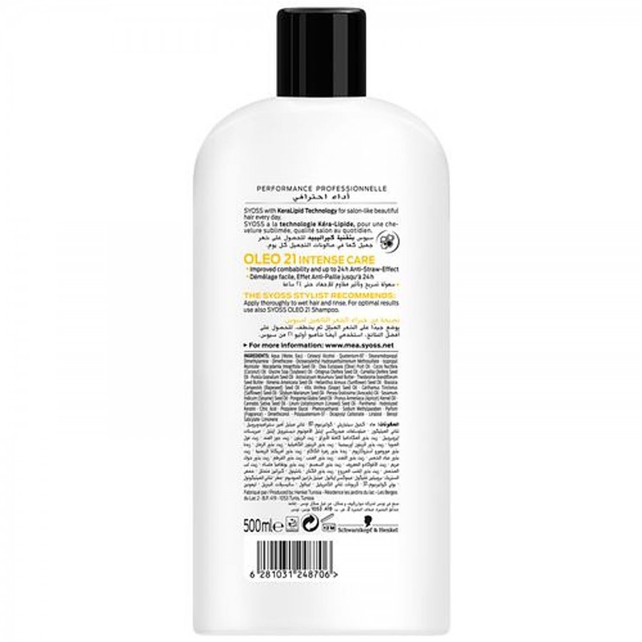 Schwarzkopf SYOSS Oleo 21 Intense Care 02 Conditioner - For Very Dry