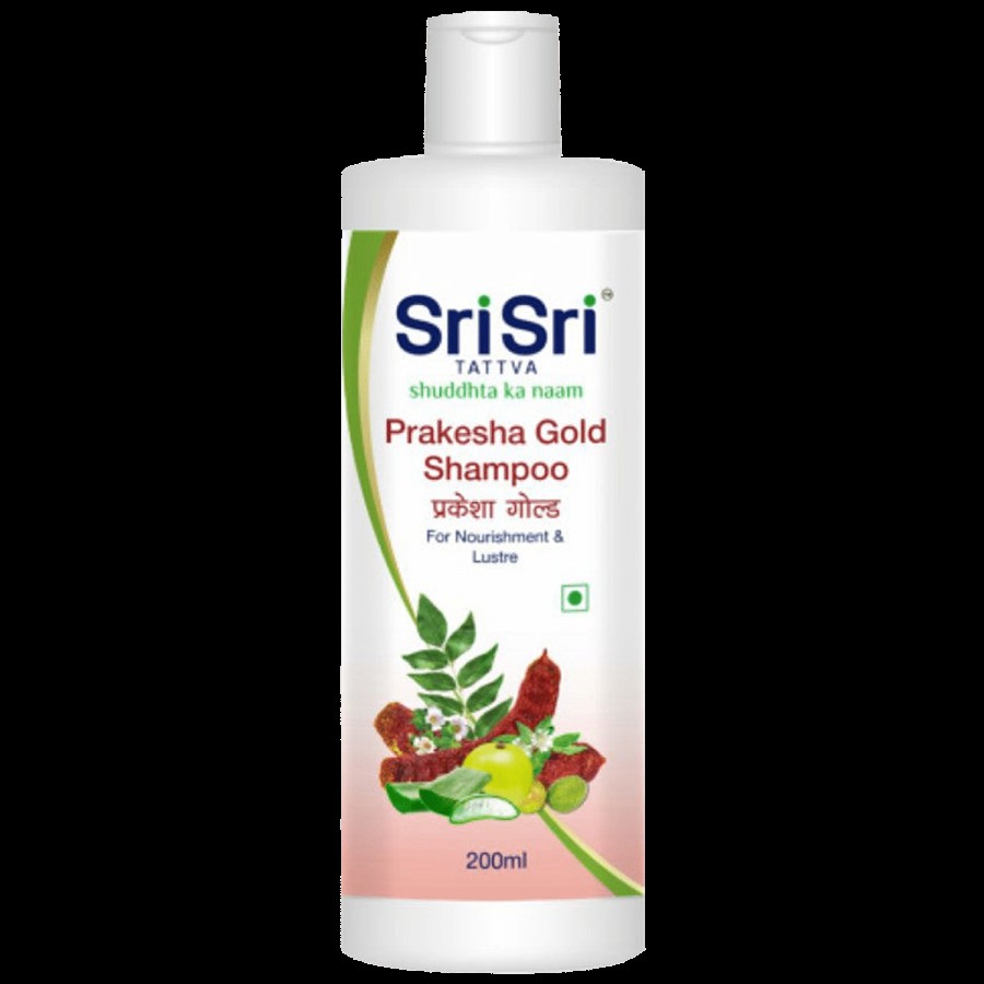 Sri Sri Tattva Prakesha Gold Shampoo - For Nourishment & Lustre