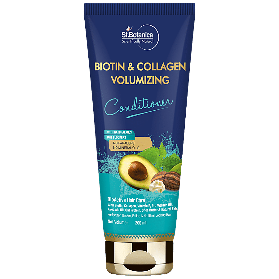 StBotanica Biotin & Collagen Hair Conditioner - With Pro-Vitamin B5