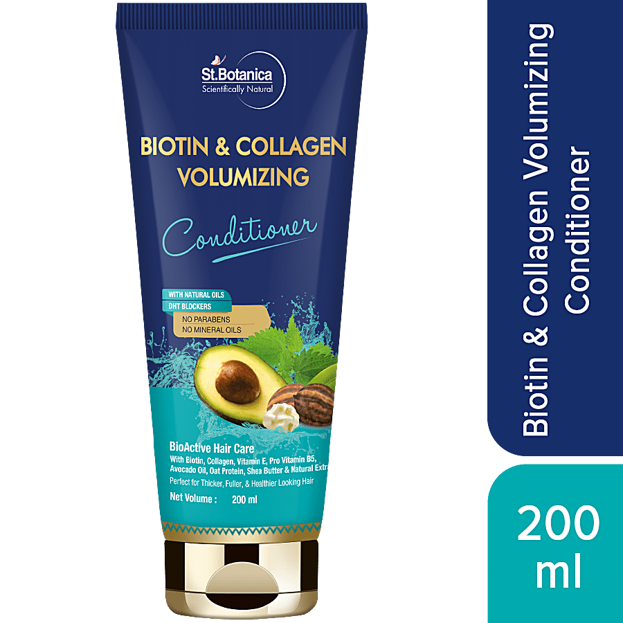 StBotanica Biotin & Collagen Hair Conditioner - With Pro-Vitamin B5