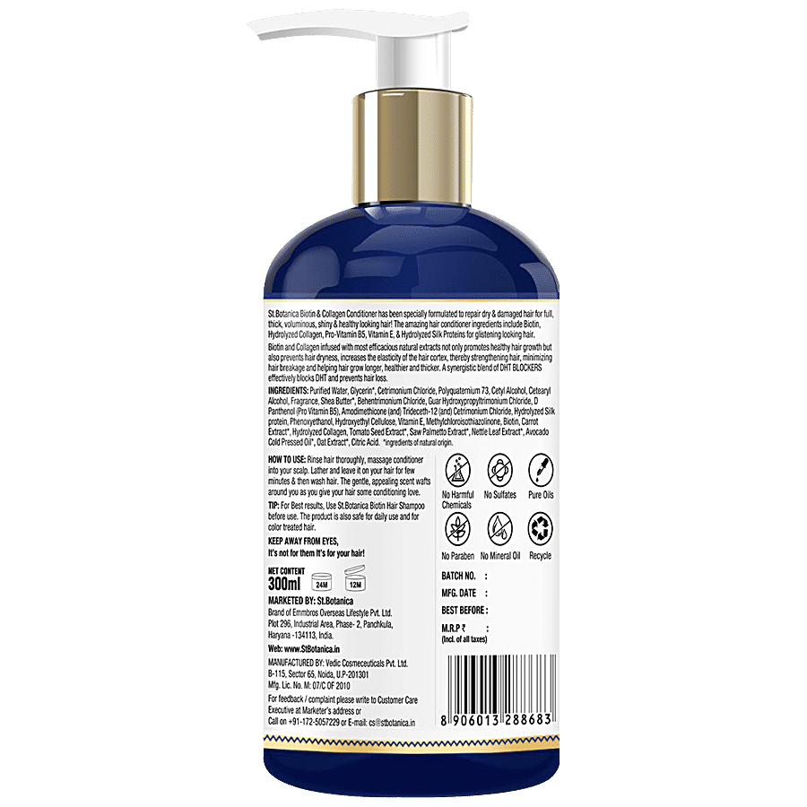 StBotanica Hair Conditioner - Biotin & Collagen