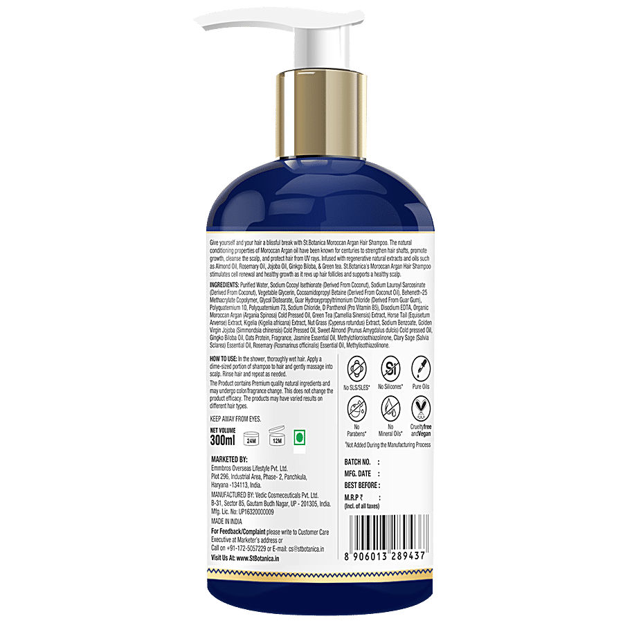 StBotanica Hair Shampoo - Moroccan Argan