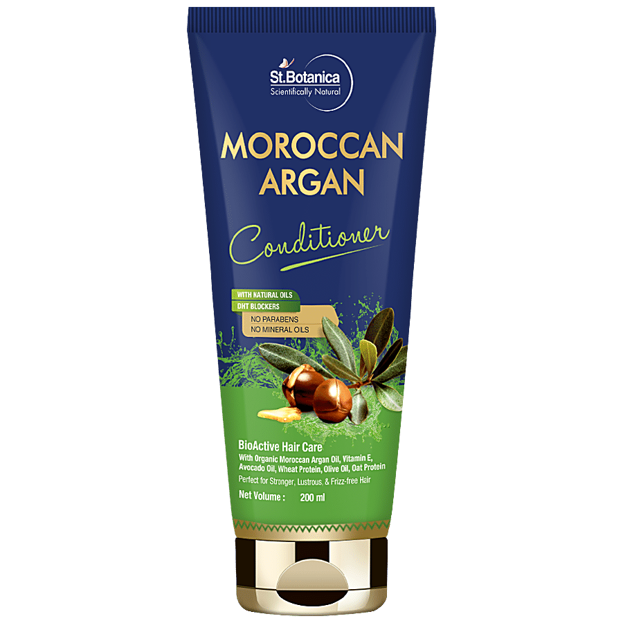 StBotanica Moroccan Argan Hair Conditioner - With Organic Argan Oil & Vitamin E