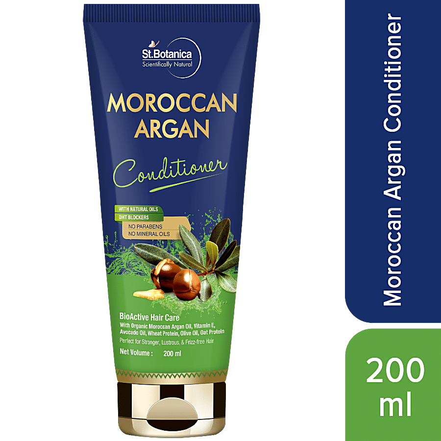 StBotanica Moroccan Argan Hair Conditioner - With Organic Argan Oil & Vitamin E