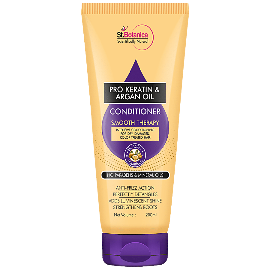 StBotanica Pro Keratin & Argan Oil Smooth Therapy Conditioner - Intensive Conditioning