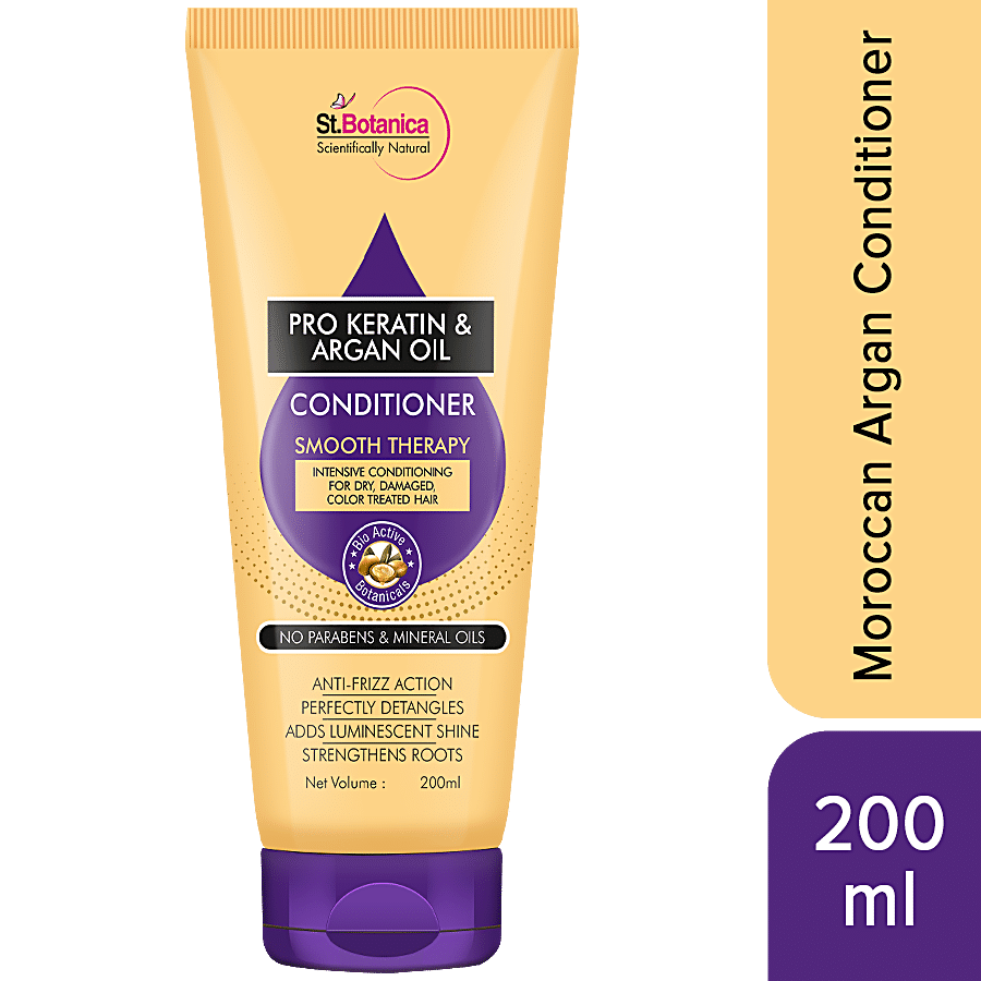 StBotanica Pro Keratin & Argan Oil Smooth Therapy Conditioner - Intensive Conditioning