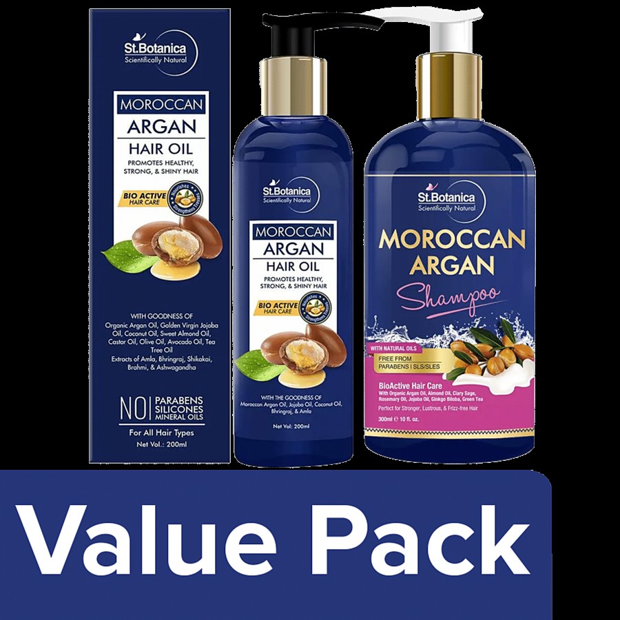 StBotanica Moroccan Argan Shampoo