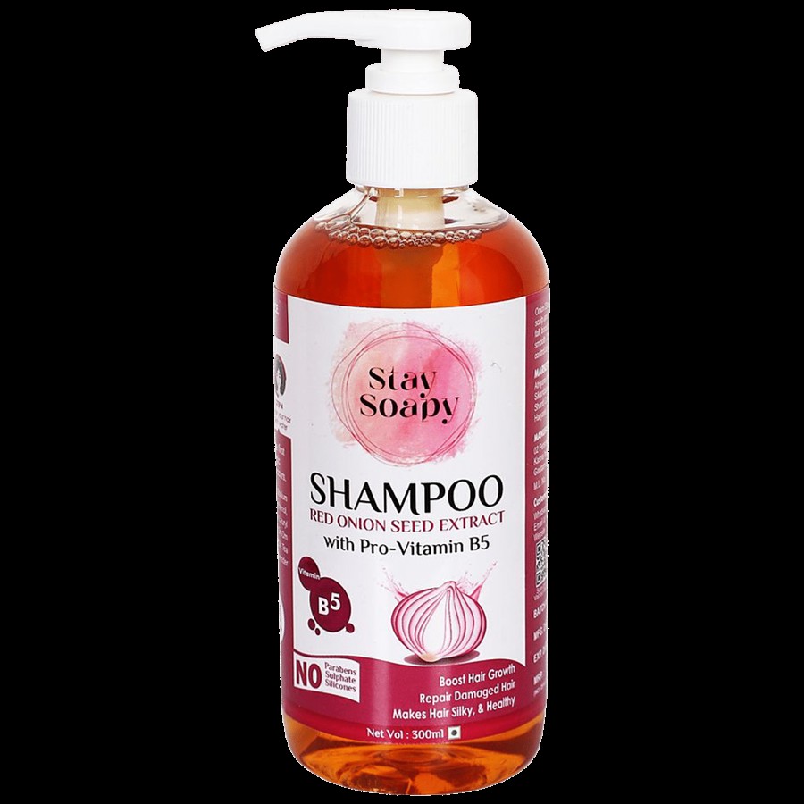 Stay Soapy Shampoo - Red Onion Seed Extract & Pro-Vitamin B5