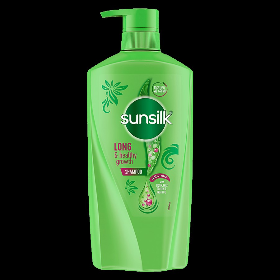 Sunsilk Long & Healthy Growth Shampoo - With Biotin