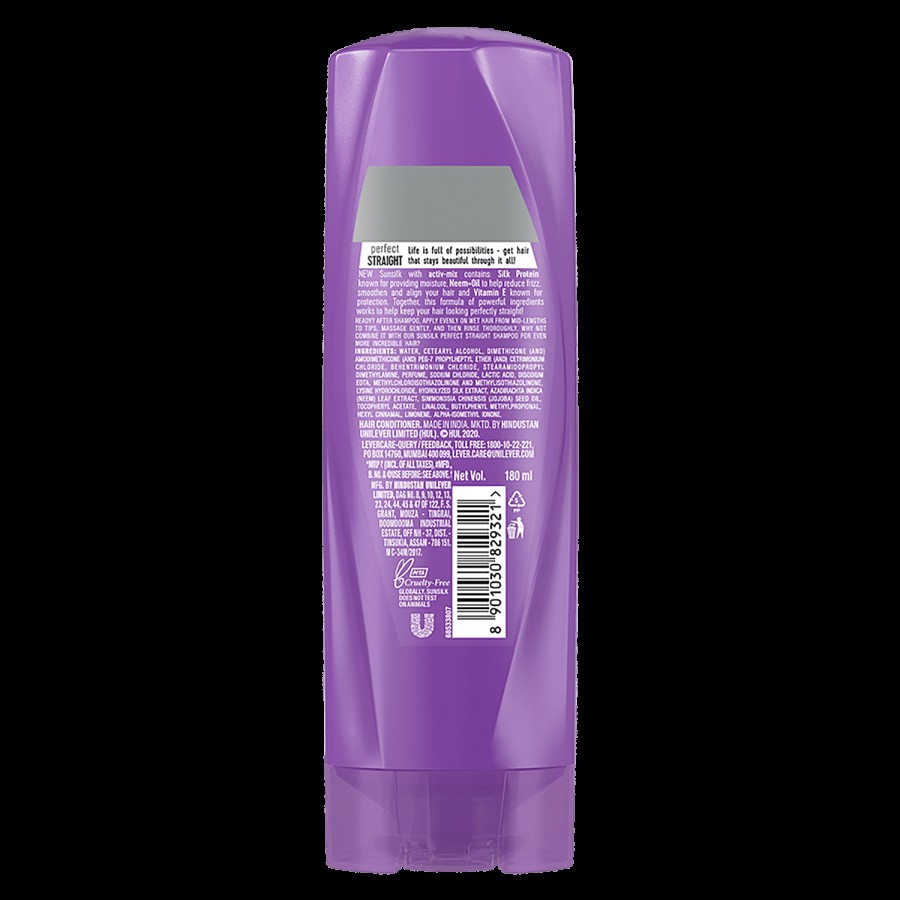 Sunsilk Perfect Straight Hair Conditioner - Straight Lock Technology