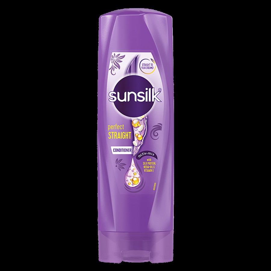 Sunsilk Perfect Straight Hair Conditioner - Straight Lock Technology