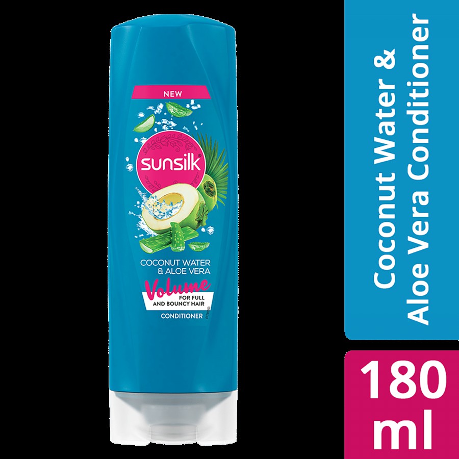 Sunsilk Volume Hair Conditioner - Coconut Water & Aloe Vera