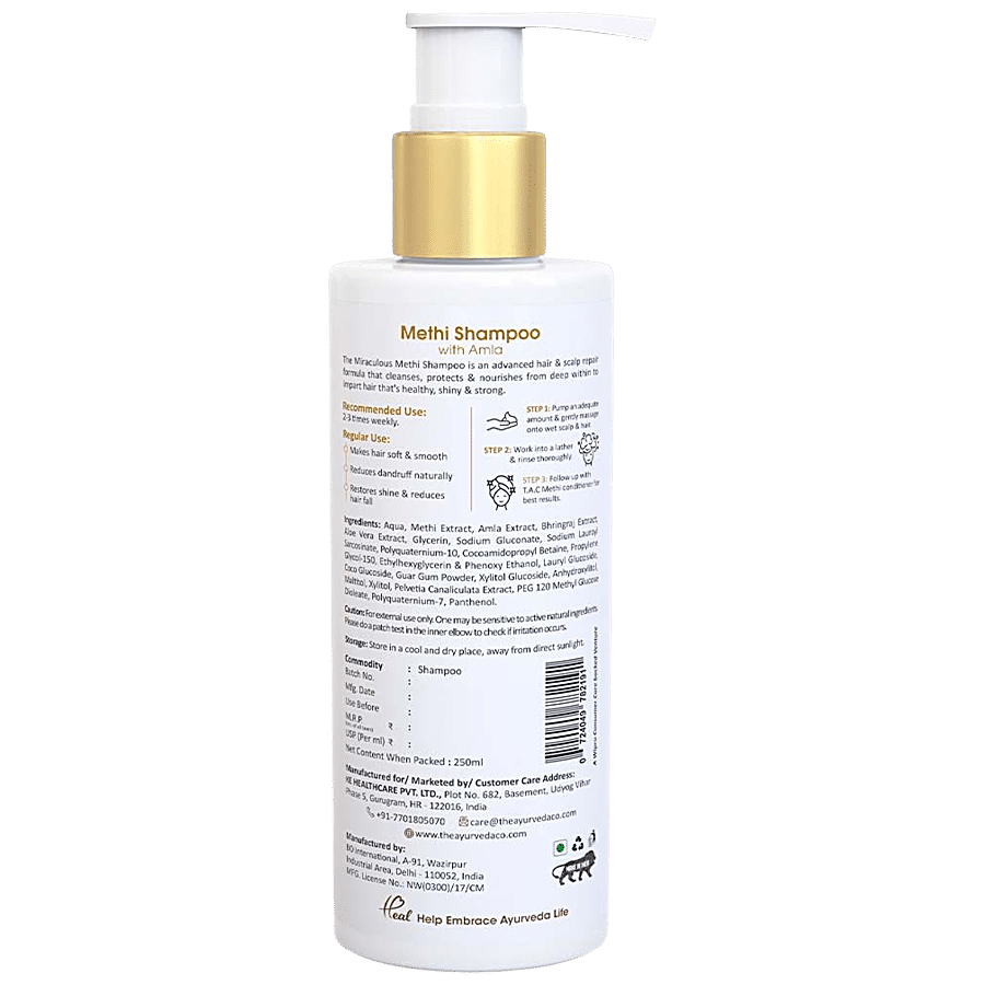 TAC - The Ayurveda Co. Methi Shampoo With Amla