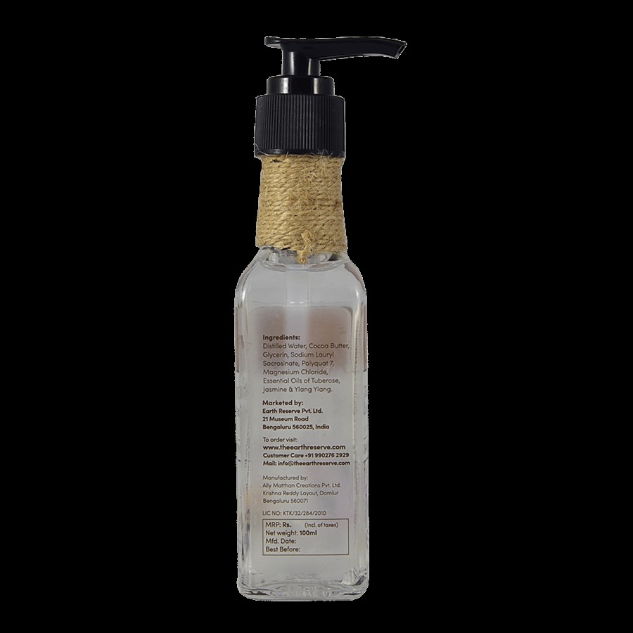 The Earth Reserve Tuberose & Ylang Ylang Infused Shampoo