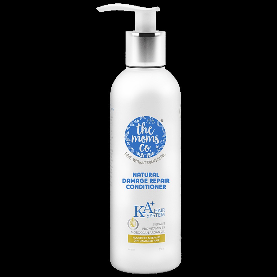 The Moms Co KA+ Hair System Natural Damaged Repair Conditioner - Nourishes & Repair Dry