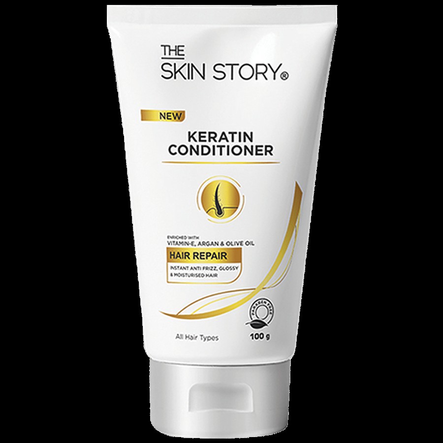 The Skin Story Keratin Conditioner - Instant Anti-Frizz