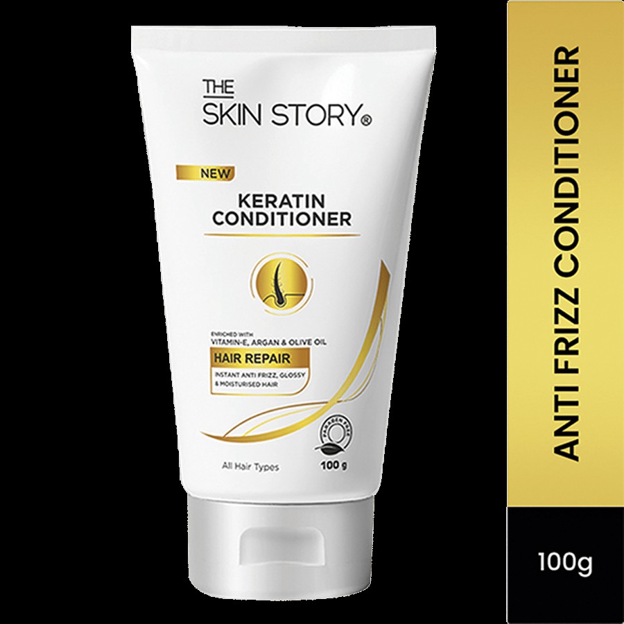 The Skin Story Keratin Conditioner - Instant Anti-Frizz