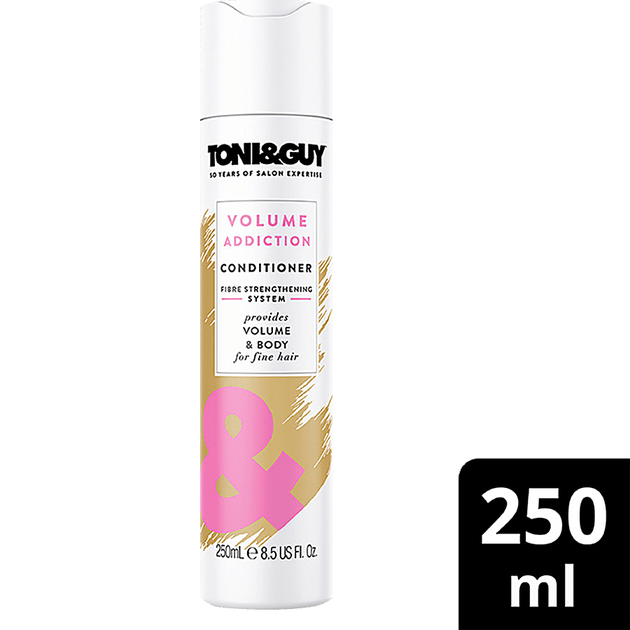 Toni&Guy Toni & Guy Volume Addiction Conditioner for Ultra Smooth & Voluminous Hair