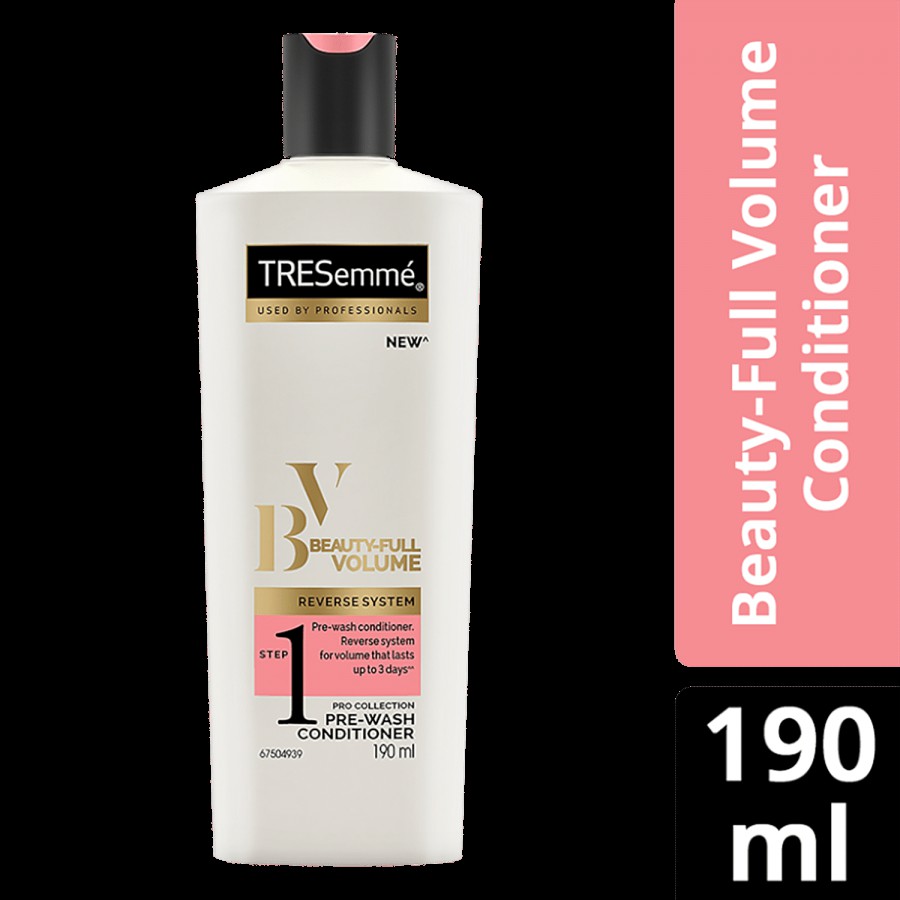 Tresemme Beauty Full Volume Pre Wash Conditioner