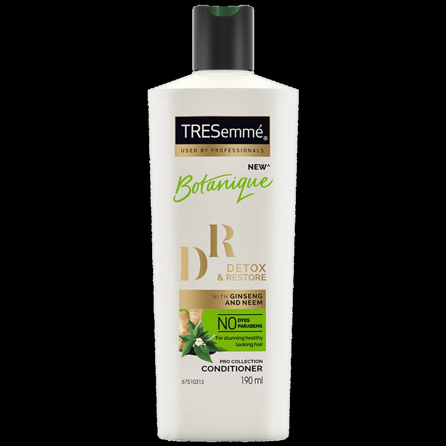 Tresemme Botanique Detox & Restore Pro Collection Conditioner - Ginseng & Neem